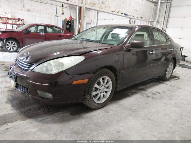 2004 Lexus Es 330 მანქანა იყიდება აუქციონზე, vin: JTHBA30G345019654, აუქციონის ნომერი: 45280375