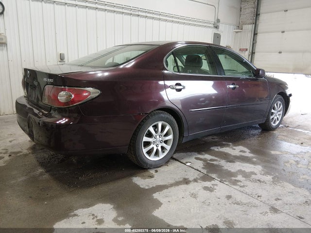 2004 Lexus Es 330 მანქანა იყიდება აუქციონზე, vin: JTHBA30G345019654, აუქციონის ნომერი: 45280375