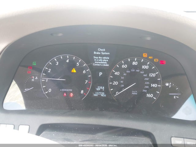 Aukcja sprzedaży 2007 Lexus Ls 460, vin: JTHBL46F275032642, numer aukcji: 45280383