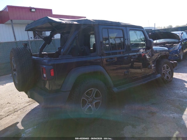 2018 Jeep Wrangler Unlimited Sport S 4x4 მანქანა იყიდება აუქციონზე, vin: 1C4HJXDGXJW134769, აუქციონის ნომერი: 45280402