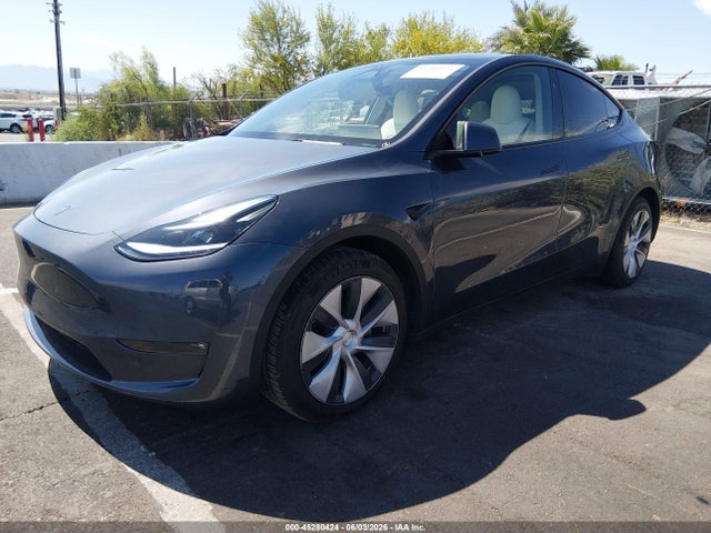 2023 Tesla Model Y Awd/long Range Dual Motor All-wheel Drive მანქანა იყიდება აუქციონზე, vin: 7SAYGAEE5PF967503, აუქციონის ნომერი: 45280424