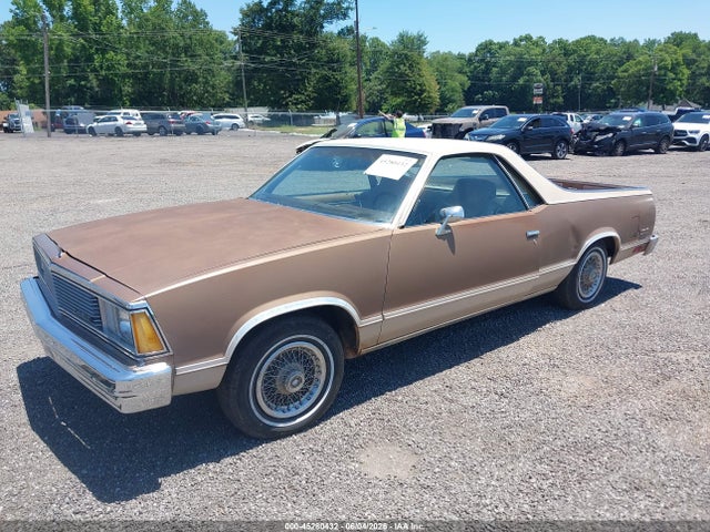 1981 Chevrolet El Camino მანქანა იყიდება აუქციონზე, vin: 1GCCW80KXBD485383, აუქციონის ნომერი: 45280432