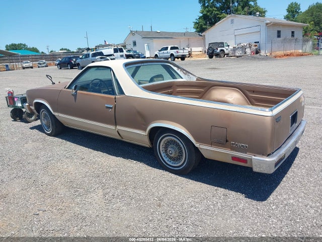1981 Chevrolet El Camino მანქანა იყიდება აუქციონზე, vin: 1GCCW80KXBD485383, აუქციონის ნომერი: 45280432