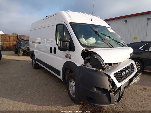 2020 Ram Promaster 2500 High Roof 159 Wb მანქანა იყიდება აუქციონზე, vin: 3C6TRVDG2LE101776, აუქციონის ნომერი: 45280433