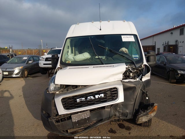 45280433 :رقم المزاد ، 3C6TRVDG2LE101776 vin ، 2020 Ram Promaster 2500 High Roof 159 Wb مزاد بيع