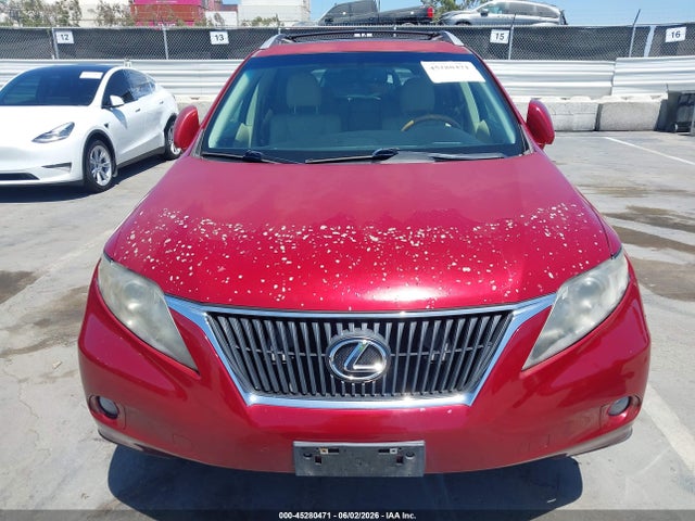 45280471 :رقم المزاد ، 2T2ZK1BA7AC039829 vin ، 2010 Lexus Rx 350 مزاد بيع