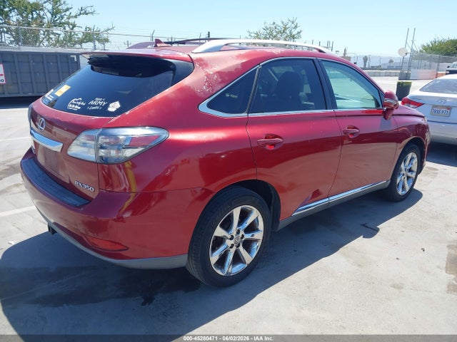 45280471 :رقم المزاد ، 2T2ZK1BA7AC039829 vin ، 2010 Lexus Rx 350 مزاد بيع