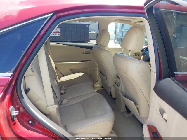 45280471 :رقم المزاد ، 2T2ZK1BA7AC039829 vin ، 2010 Lexus Rx 350 مزاد بيع
