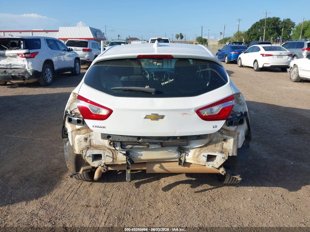 45280496 :رقم المزاد ، 3G1BE6SM1JS606388 vin ، 2018 Chevrolet Cruze Lt Auto مزاد بيع