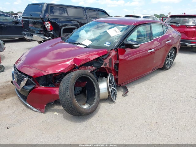 2022 Nissan Maxima Sv Xtronic Cvt მანქანა იყიდება აუქციონზე, vin: 1N4AA6CV1NC508680, აუქციონის ნომერი: 45280507