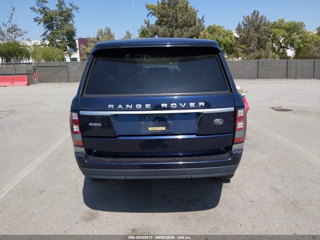 SALGS2KF9GA272923 Land Rover Range Rover 3.0l V6 Turbocharged Diesel Hse Td6