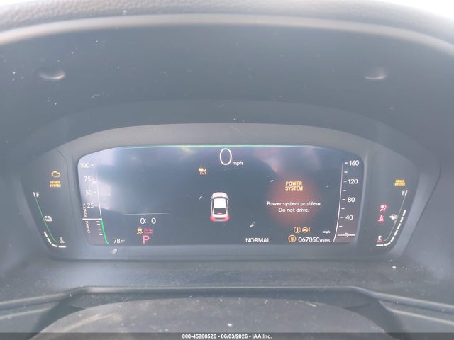 1HGCY2F55PA009402 Honda Accord Hybrid Sport