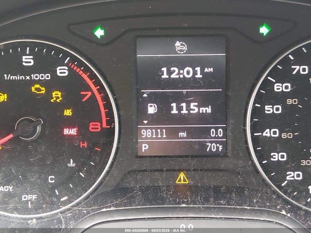 2018 Audi A3 2.0t Premium/2.0t Tech Premium მანქანა იყიდება აუქციონზე, vin: WAUAUGFF8J1022284, აუქციონის ნომერი: 45280569