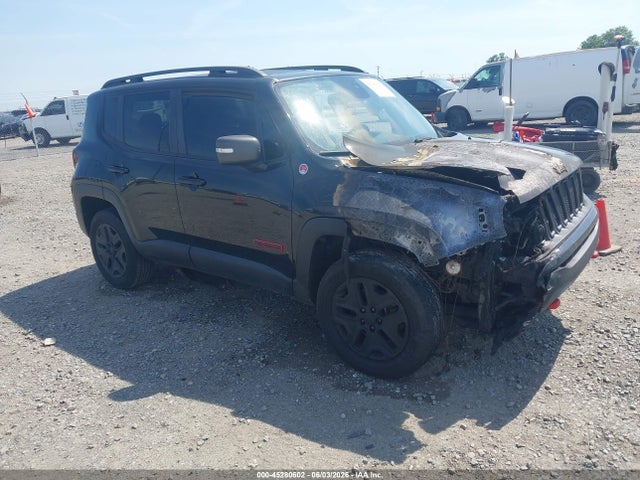2018 Jeep Renegade Trailhawk 4x4 მანქანა იყიდება აუქციონზე, vin: ZACCJBCB5JPH46233, აუქციონის ნომერი: 45280602