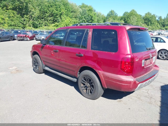 Продажа на аукционе авто 2004 Honda Pilot Ex-l, vin: 2HKYF18504H580513, номер лота: 45280621