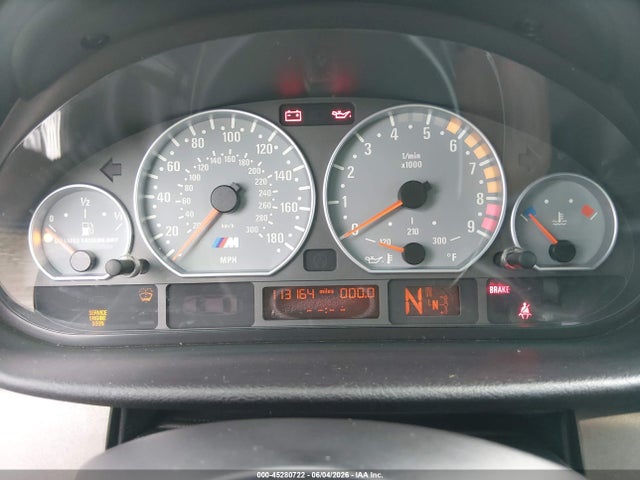 2004 Bmw M3 მანქანა იყიდება აუქციონზე, vin: WBSBL93424PN57470, აუქციონის ნომერი: 45280722