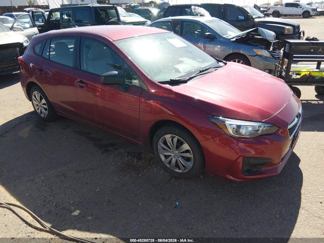 45280728 :رقم المزاد ، 4S3GTAA67K3728365 vin ، 2019 Subaru Impreza 2.0i مزاد بيع