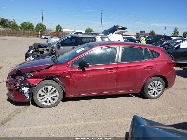 45280728 :رقم المزاد ، 4S3GTAA67K3728365 vin ، 2019 Subaru Impreza 2.0i مزاد بيع