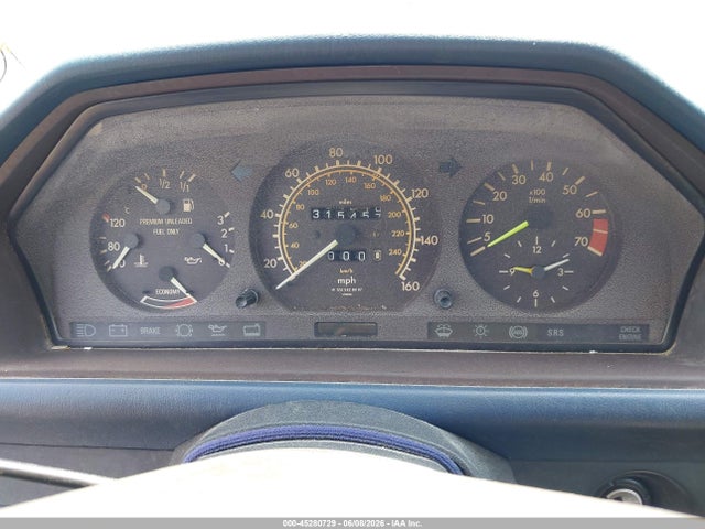 Aukcja sprzedaży 1989 Mercedes-benz 300 E, vin: WDBEA30D8KB034166, numer aukcji: 45280729