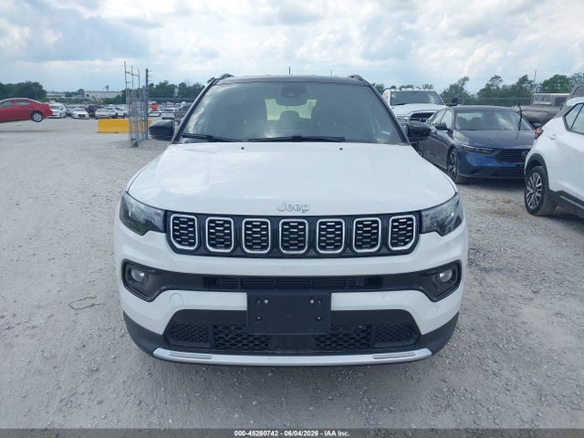 45280742 :رقم المزاد ، 3C4NJDCN3TT244816 vin ، 2026 Jeep Compass Limited مزاد بيع