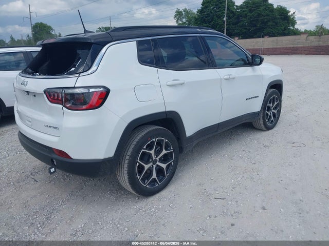 45280742 :رقم المزاد ، 3C4NJDCN3TT244816 vin ، 2026 Jeep Compass Limited مزاد بيع