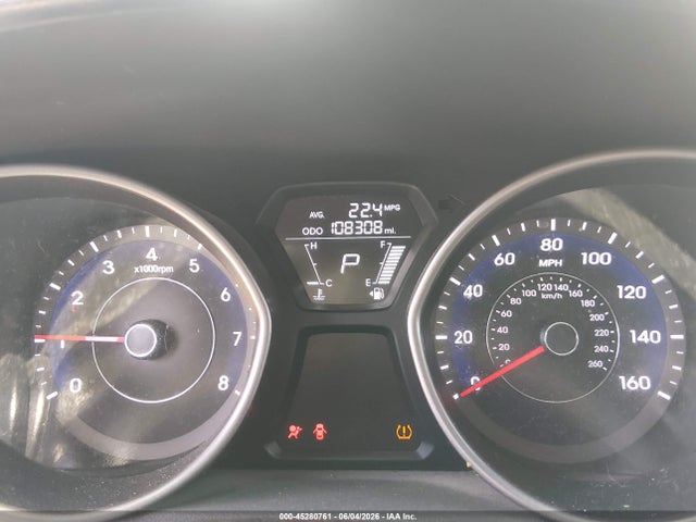 Aukcja sprzedaży 2013 Hyundai Elantra Gls, vin: 5NPDH4AE1DH225516, numer aukcji: 45280761