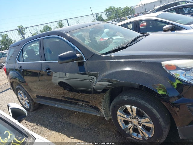 2017 Chevrolet Equinox Ls მანქანა იყიდება აუქციონზე, vin: 2GNALBEK4H1567160, აუქციონის ნომერი: 45280798