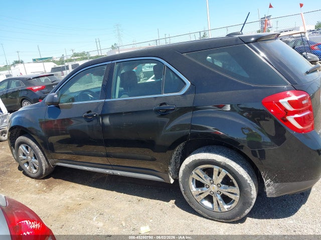 2017 Chevrolet Equinox Ls მანქანა იყიდება აუქციონზე, vin: 2GNALBEK4H1567160, აუქციონის ნომერი: 45280798