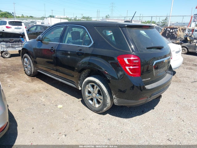 2017 Chevrolet Equinox Ls მანქანა იყიდება აუქციონზე, vin: 2GNALBEK4H1567160, აუქციონის ნომერი: 45280798