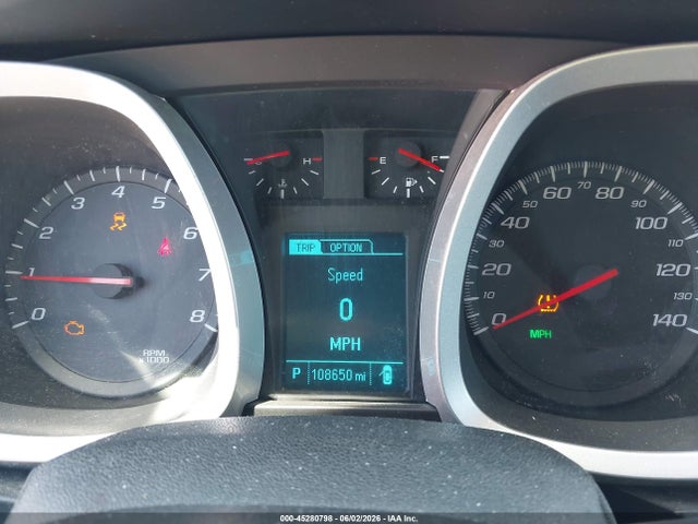 2017 Chevrolet Equinox Ls მანქანა იყიდება აუქციონზე, vin: 2GNALBEK4H1567160, აუქციონის ნომერი: 45280798