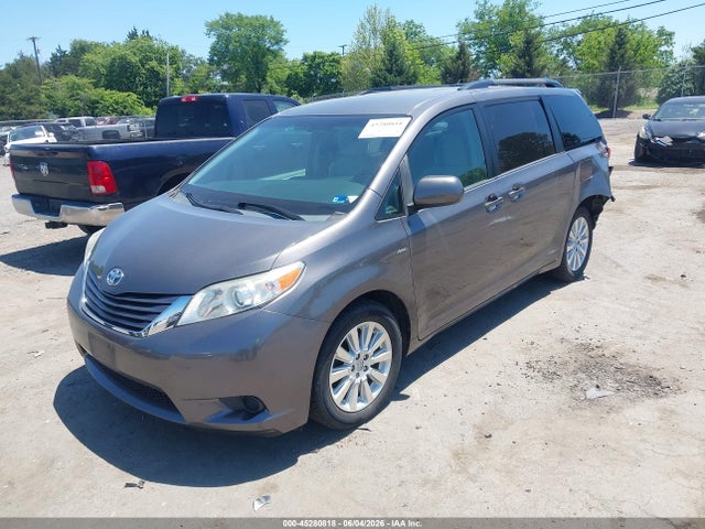 2016 Toyota Sienna Le 7 Passenger მანქანა იყიდება აუქციონზე, vin: 5TDJK3DC1GS129781, აუქციონის ნომერი: 45280818
