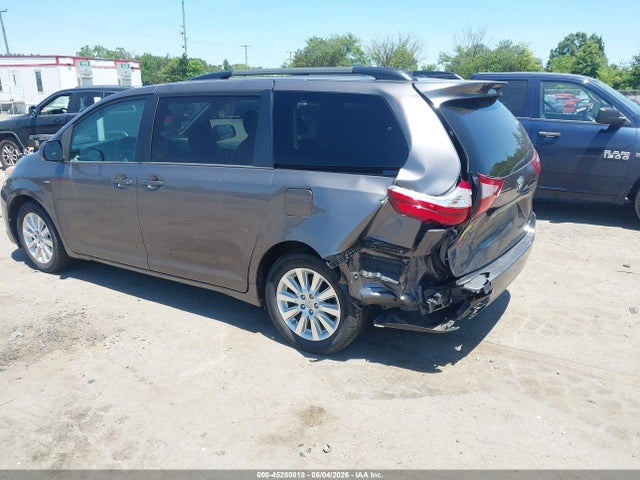2016 Toyota Sienna Le 7 Passenger მანქანა იყიდება აუქციონზე, vin: 5TDJK3DC1GS129781, აუქციონის ნომერი: 45280818