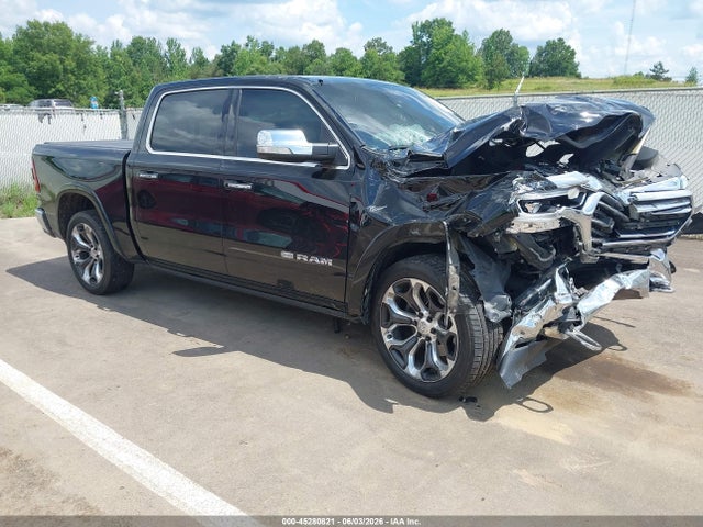 45280821 :رقم المزاد ، 1C6RREKT2KN827982 vin ، 2019 Ram 1500 Longhorn  4x2 5'7 Box مزاد بيع