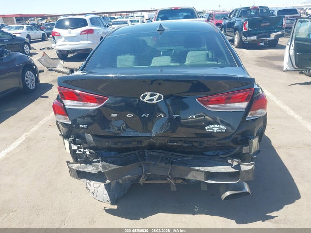 2018 Hyundai Sonata Se მანქანა იყიდება აუქციონზე, vin: 5NPE24AF0JH598279, აუქციონის ნომერი: 45280830