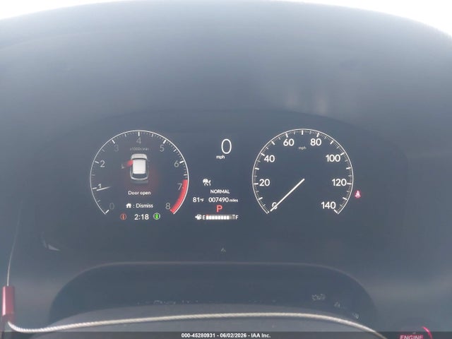 3CZRZ2H32SM752400 Honda Hr-v Awd Lx