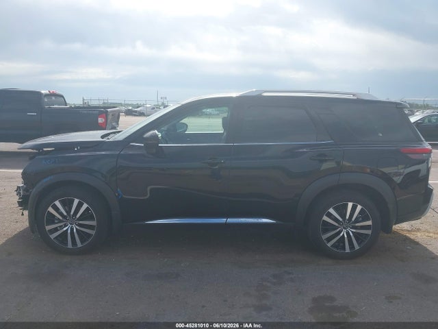 2025 Nissan Pathfinder Platinum 4wd მანქანა იყიდება აუქციონზე, vin: 5N1DR3DJ2SC302172, აუქციონის ნომერი: 45281010