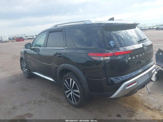 2025 Nissan Pathfinder Platinum 4wd მანქანა იყიდება აუქციონზე, vin: 5N1DR3DJ2SC302172, აუქციონის ნომერი: 45281010
