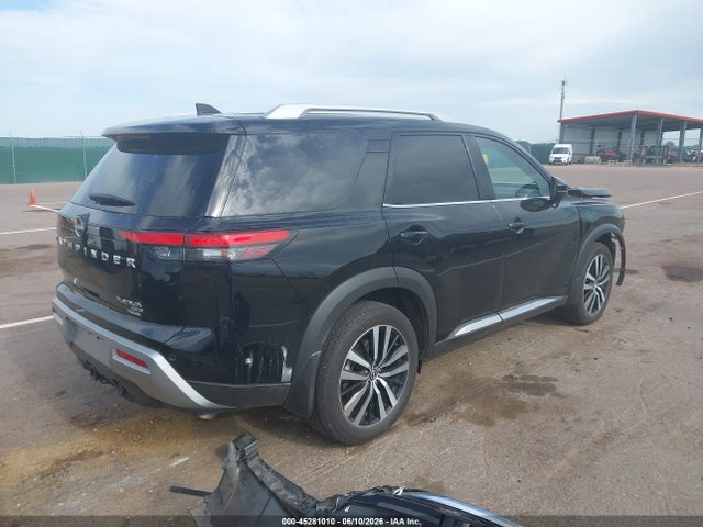 2025 Nissan Pathfinder Platinum 4wd მანქანა იყიდება აუქციონზე, vin: 5N1DR3DJ2SC302172, აუქციონის ნომერი: 45281010