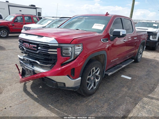 2022 Gmc Sierra 1500 4wd  Short Box Slt მანქანა იყიდება აუქციონზე, vin: 3GTUUDET2NG552313, აუქციონის ნომერი: 45281051