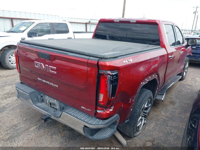2022 Gmc Sierra 1500 4wd  Short Box Slt მანქანა იყიდება აუქციონზე, vin: 3GTUUDET2NG552313, აუქციონის ნომერი: 45281051