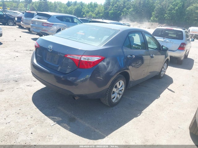 45281070 :رقم المزاد ، 2T1BURHE4EC201415 vin ، 2014 Toyota Corolla Le مزاد بيع