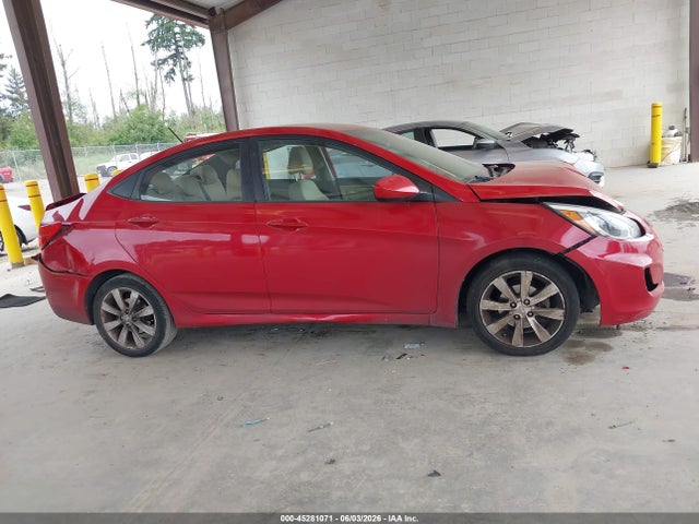 Aukcja sprzedaży 2013 Hyundai Accent Gls, vin: KMHCU4AE0DU299440, numer aukcji: 45281071