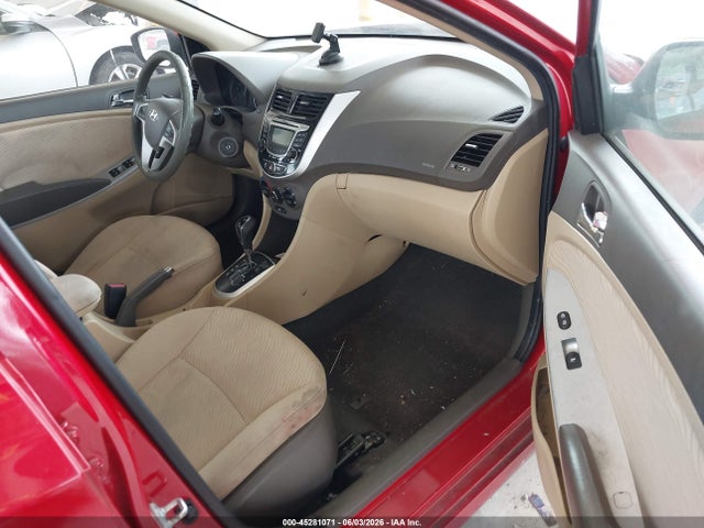 Aukcja sprzedaży 2013 Hyundai Accent Gls, vin: KMHCU4AE0DU299440, numer aukcji: 45281071