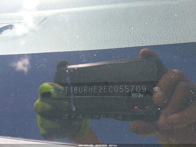 Toyota Corolla S Plus 2014 2T1BURHE2EC055709 Image 9