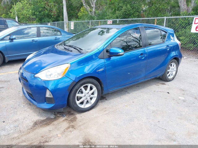 2013 Toyota Prius C Three მანქანა იყიდება აუქციონზე, vin: JTDKDTB34D1055718, აუქციონის ნომერი: 45281108