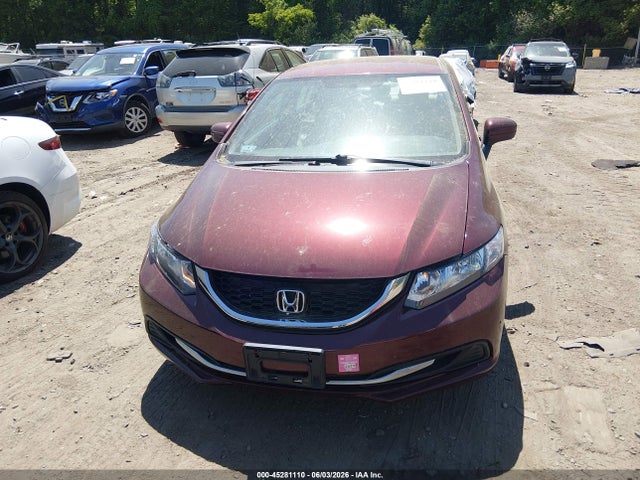 Продажа на аукционе авто 2015 Honda Civic Lx, vin: 19XFB2F53FE287854, номер лота: 45281110
