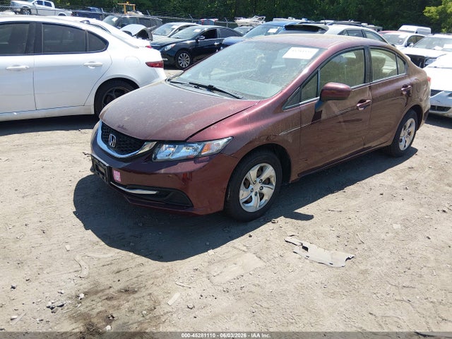 Продажа на аукционе авто 2015 Honda Civic Lx, vin: 19XFB2F53FE287854, номер лота: 45281110