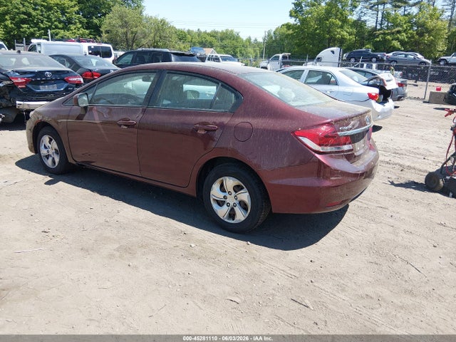 Продажа на аукционе авто 2015 Honda Civic Lx, vin: 19XFB2F53FE287854, номер лота: 45281110