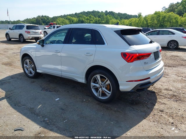 2022 Audi Q3 Premium Plus 45 Tfsi S Line Quattro Tiptronic მანქანა იყიდება აუქციონზე, vin: WA1EECF31N1045406, აუქციონის ნომერი: 45281152