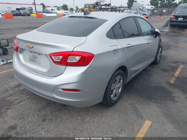 Aukcja sprzedaży 2017 Chevrolet Cruze Ls Auto, vin: 3G1BC5SM6HS528572, numer aukcji: 45281178